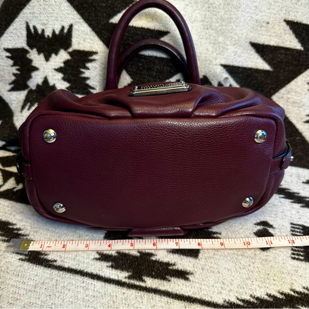 Marc by Marc Jacobs - Q Small Legend Leather Satchel in Plum - Picture 6 of 7